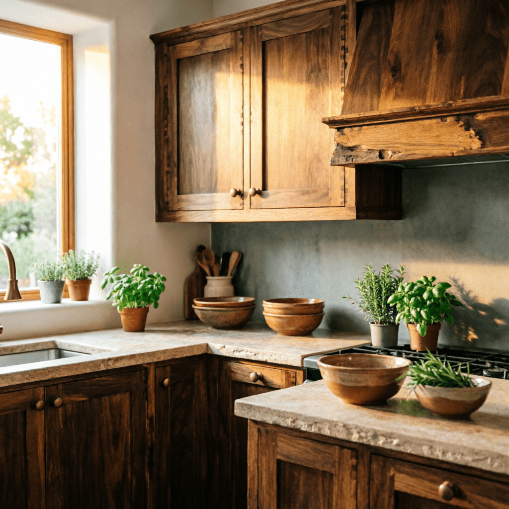 کابینت چوب طبیعی؛ ۷ مزیت شگفت‌انگیز برای آشپزخانه‌ای ماندگار
